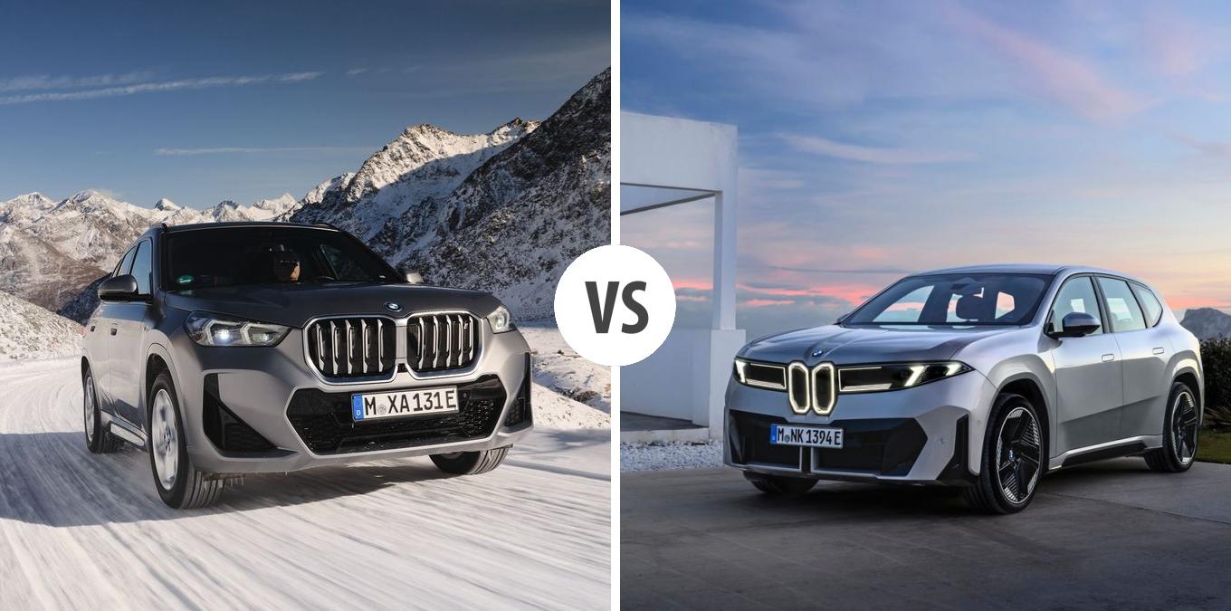 BMW iX1 vs BMW iX3 - Differences and prices compared