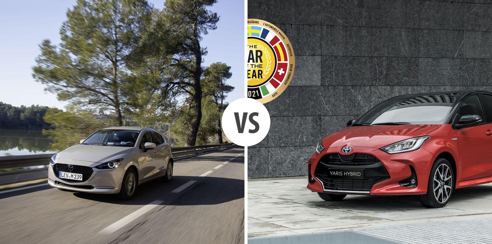 Mazda 2 vs Toyota Yaris - Differences and prices compared